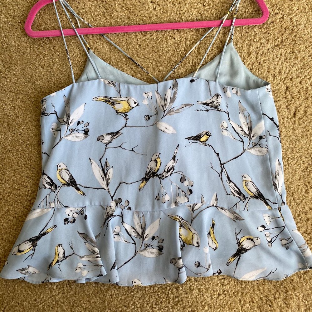 Flowy Blue Tank Top - Picture 3 of 4